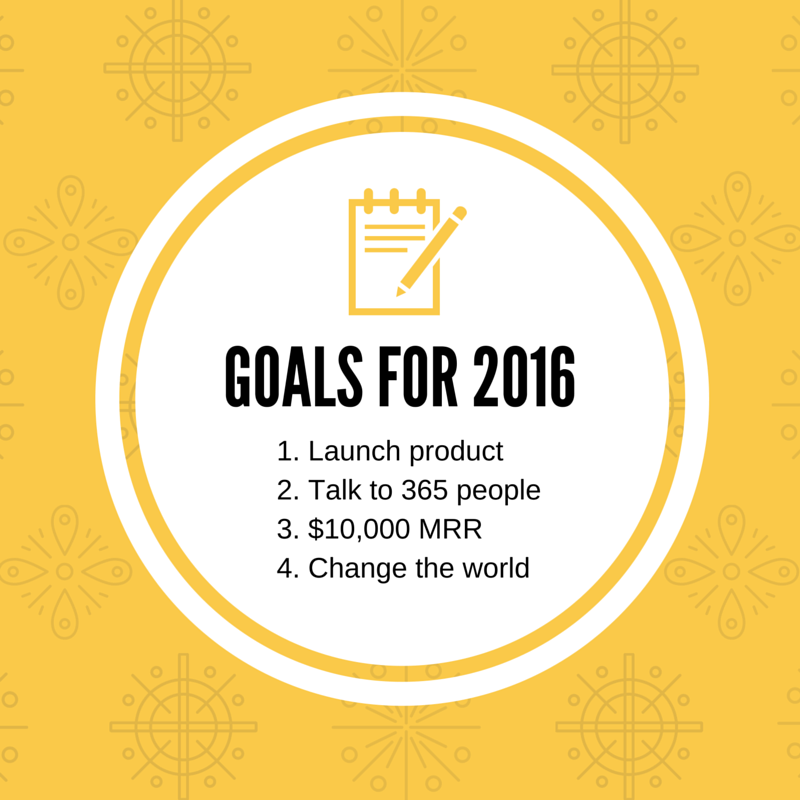 Business goals for 2016