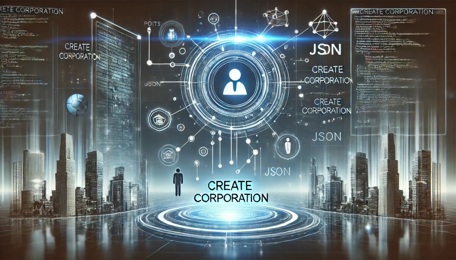 Future where corporations are created via an API.